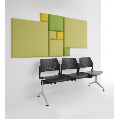 Panel tapicerowany Silent Block wall 3D SBW S60 600 x 600 x 50mm